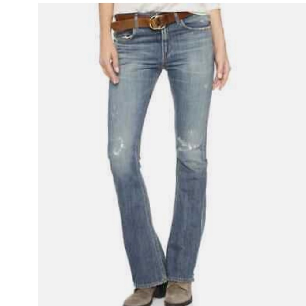 NWT Citizen of Humanity premium Sasha twist low slung flare, jeans size 28